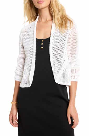 NIC+ZOE Mesh Cocoon Cardigan