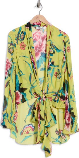 DVF Doris Long Sleeve Top | Nordstromrack