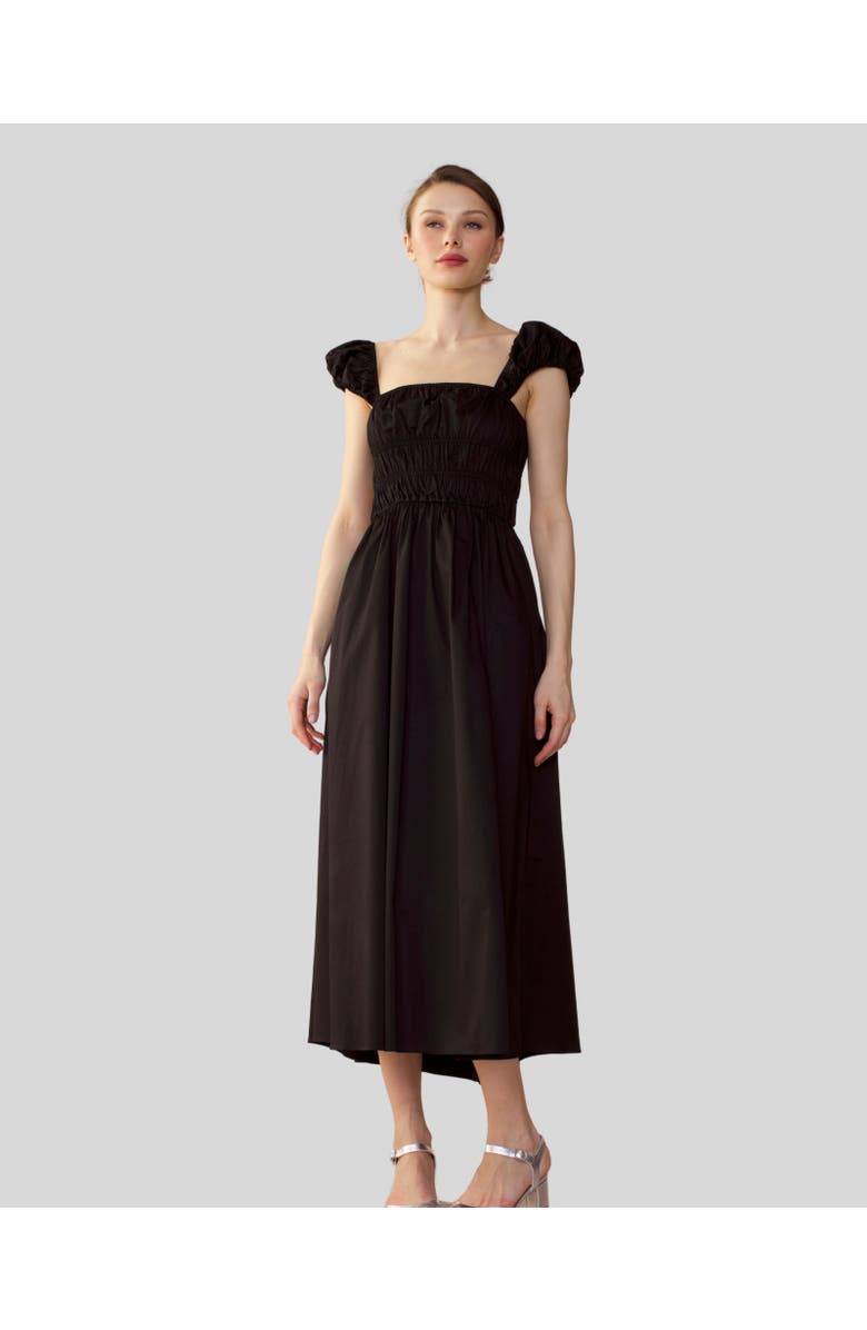 Cynthia Rowley Bodrum Back Tie Dress, Main, color, 