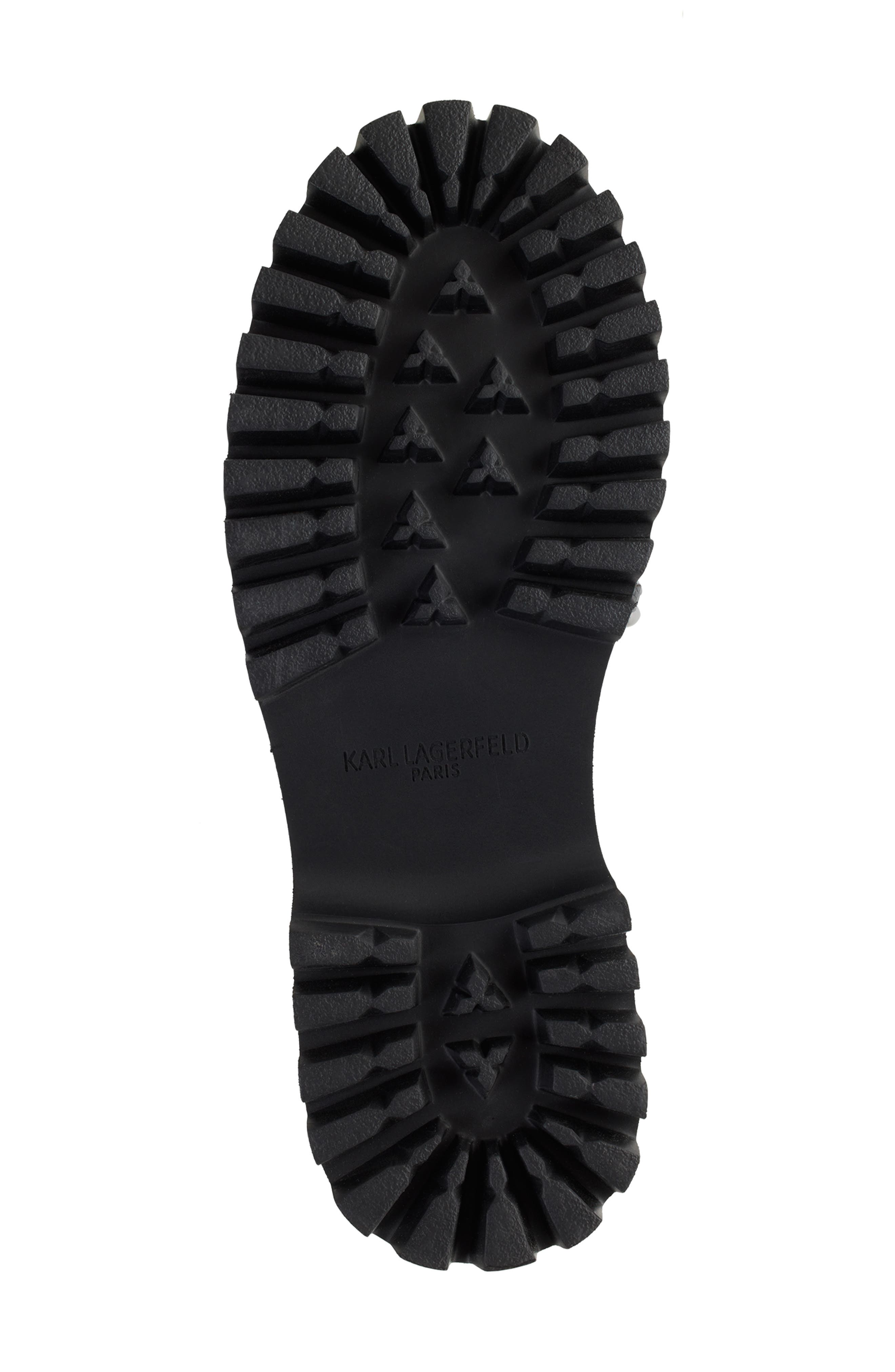 KARL LAGERFELD PARIS Gala Lug Chain Loafer, Alternate, color, 