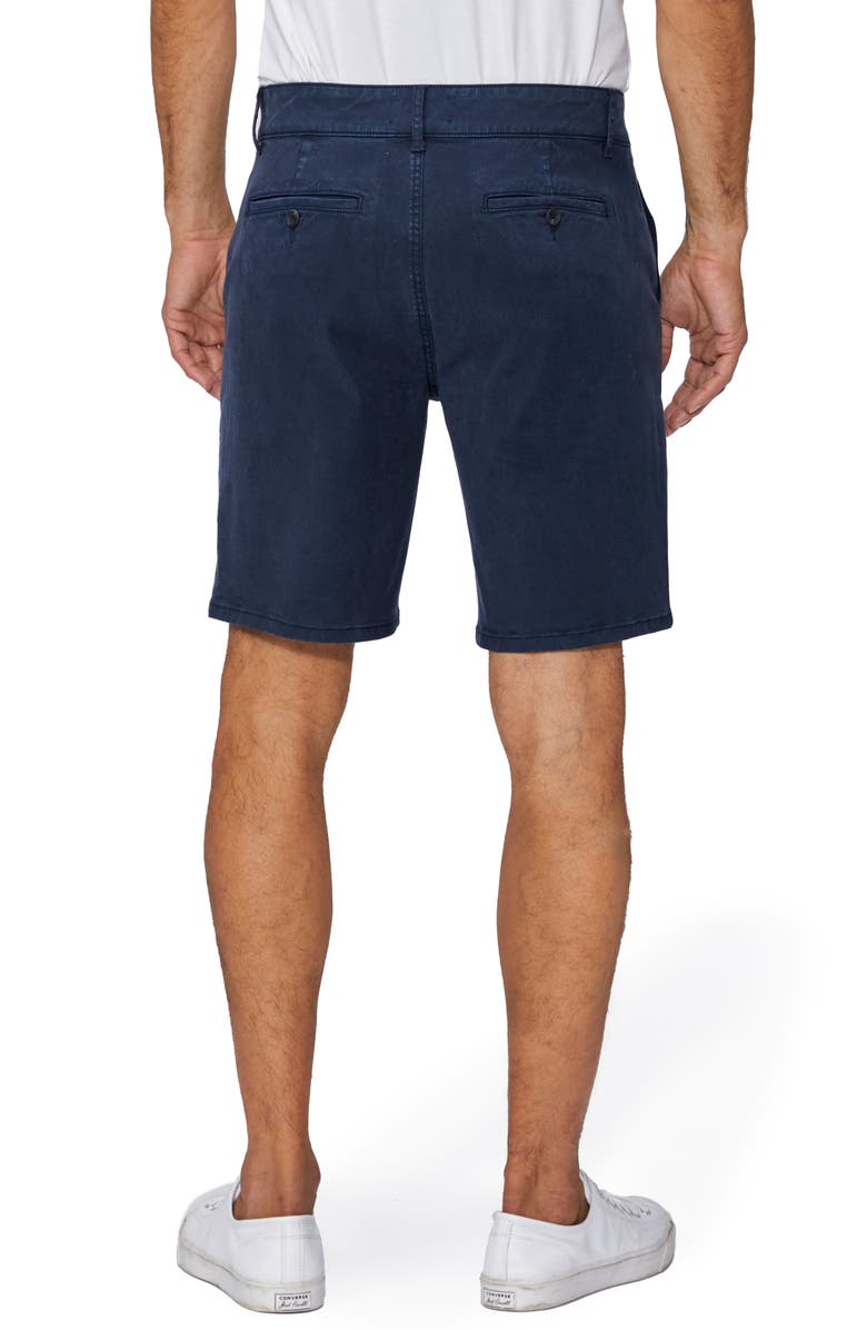 PAIGE Thompson Stretch Twill Shorts, Alternate, color,