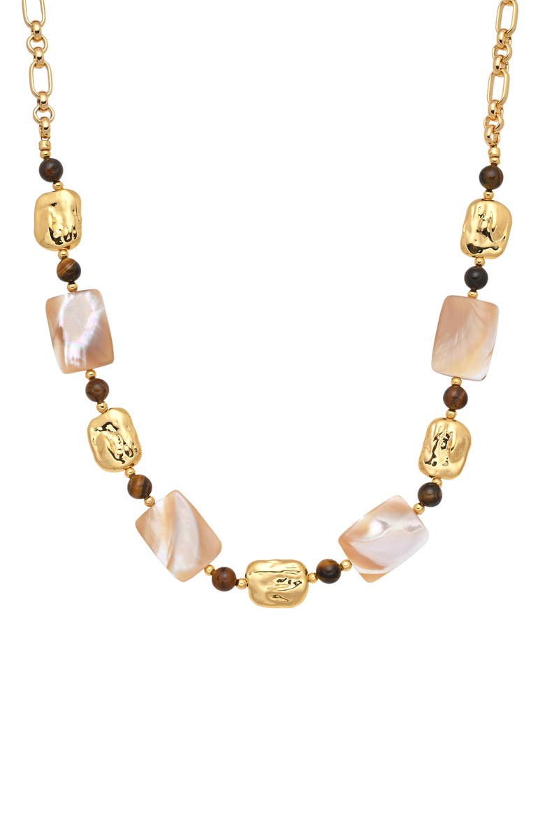 Sophia Collar Necklace, Main, color, GOLD