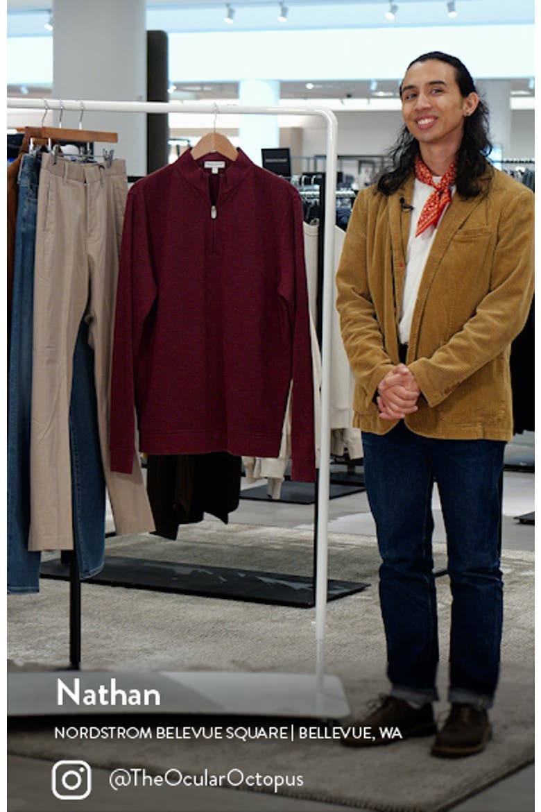 Crown Comfort Piqué Quarter Zip Pullover video