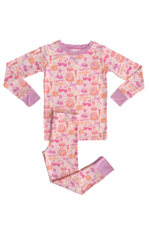 Birthday Two Piece Pajama Set