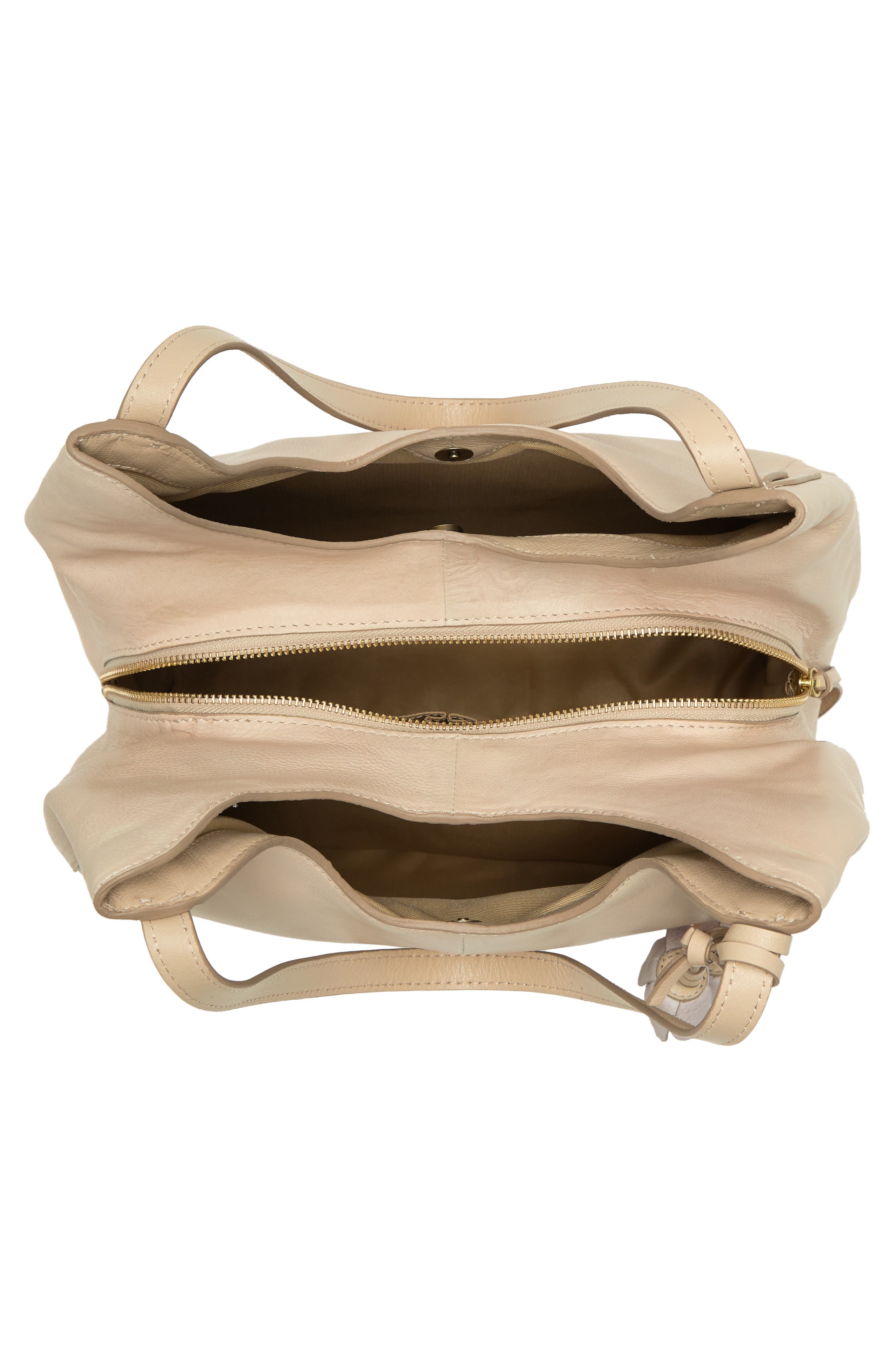 Lucky Brand Fern Leather Shoulder Bag, Alternate, color, 