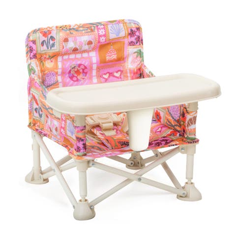 Foldable Portable Booster Chair With Carry Bag