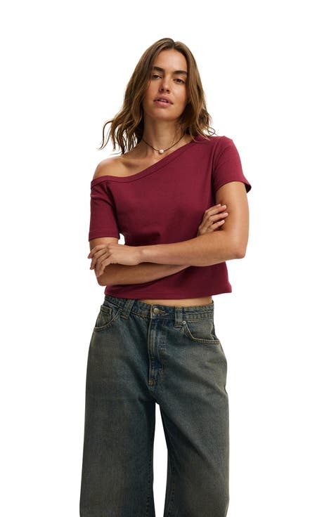 Women's Arlie Asymmetric Short Sleeve