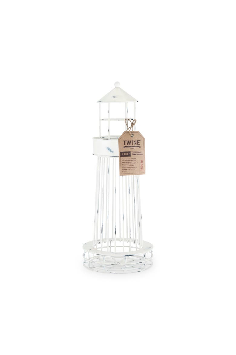 Lighthouse Cork Holder, Alternate, color, White