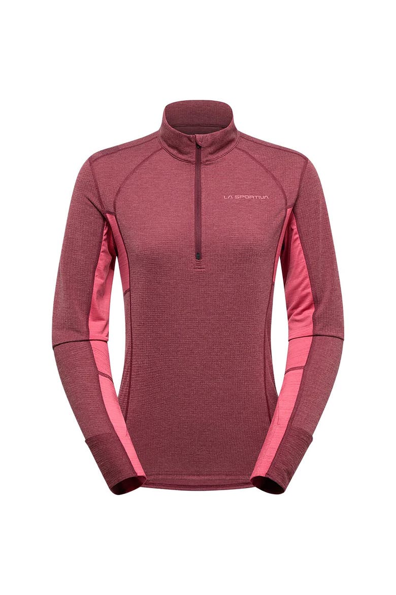 Swift Long-sleeve Top - Women's, Alternate, color, Redwood/Rosebay