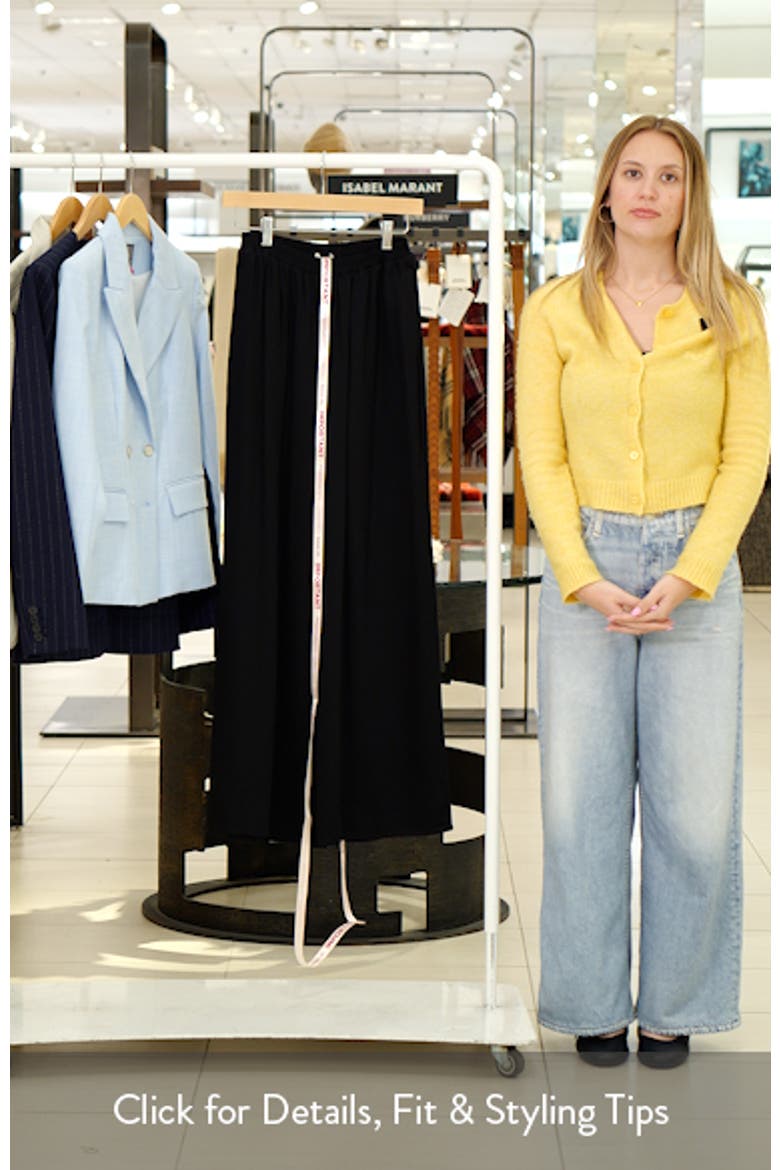 Alexa Wide Leg Pull-On Pants video