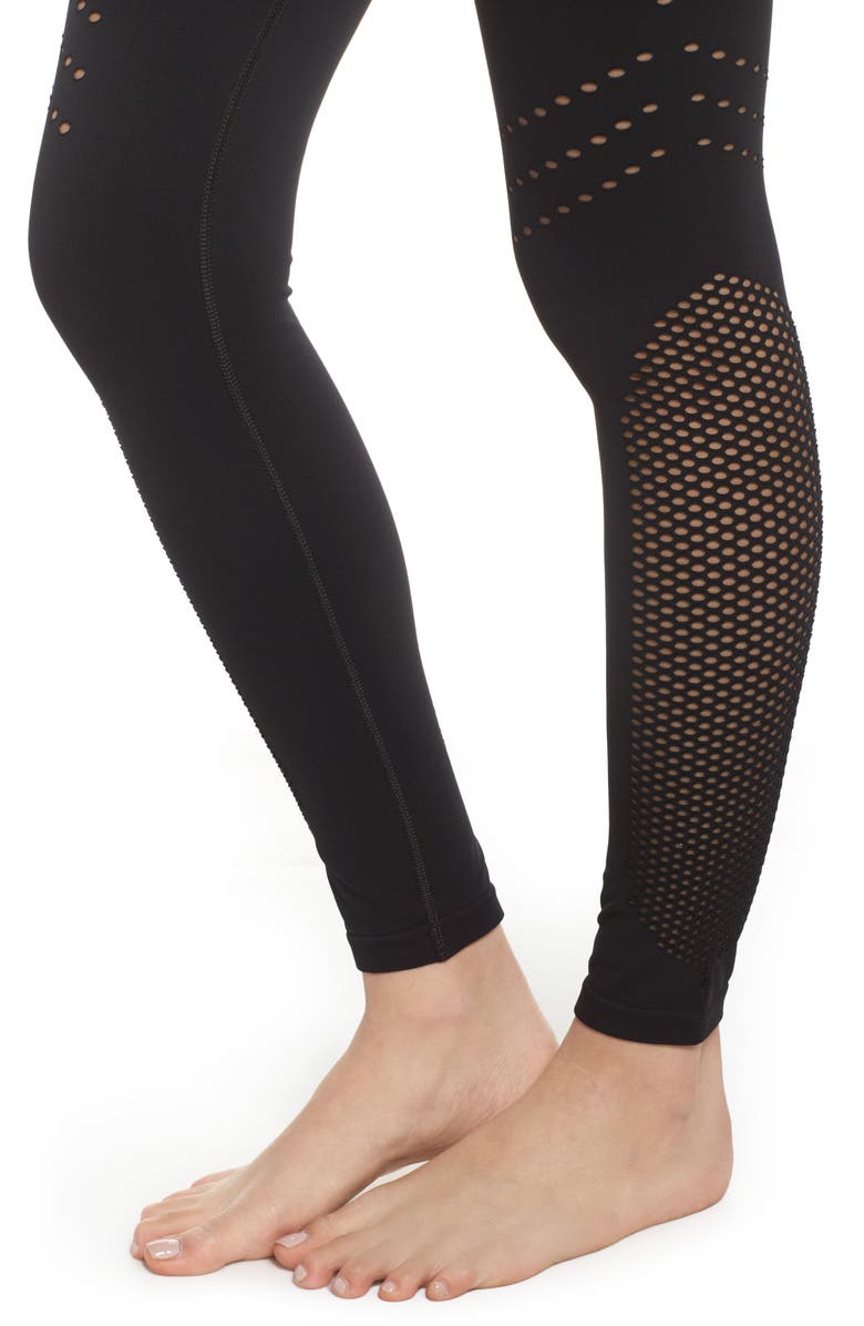 Zella Essence Seamless High Waist Ankle Leggings, Alternate, color,
