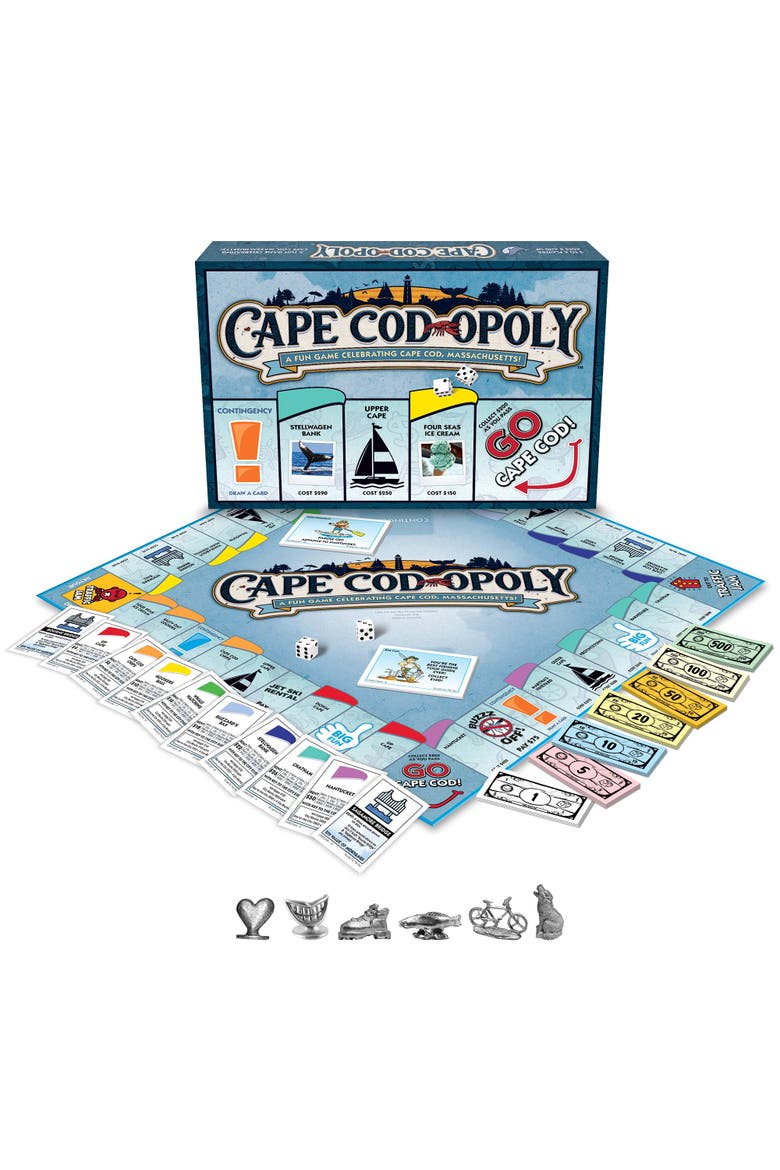 Cape Cod Opoly Board Game, Alternate, color, Multicolored