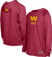 New Era Men's New Era  Burgundy Washington Commanders Functional Fandom Hoodie