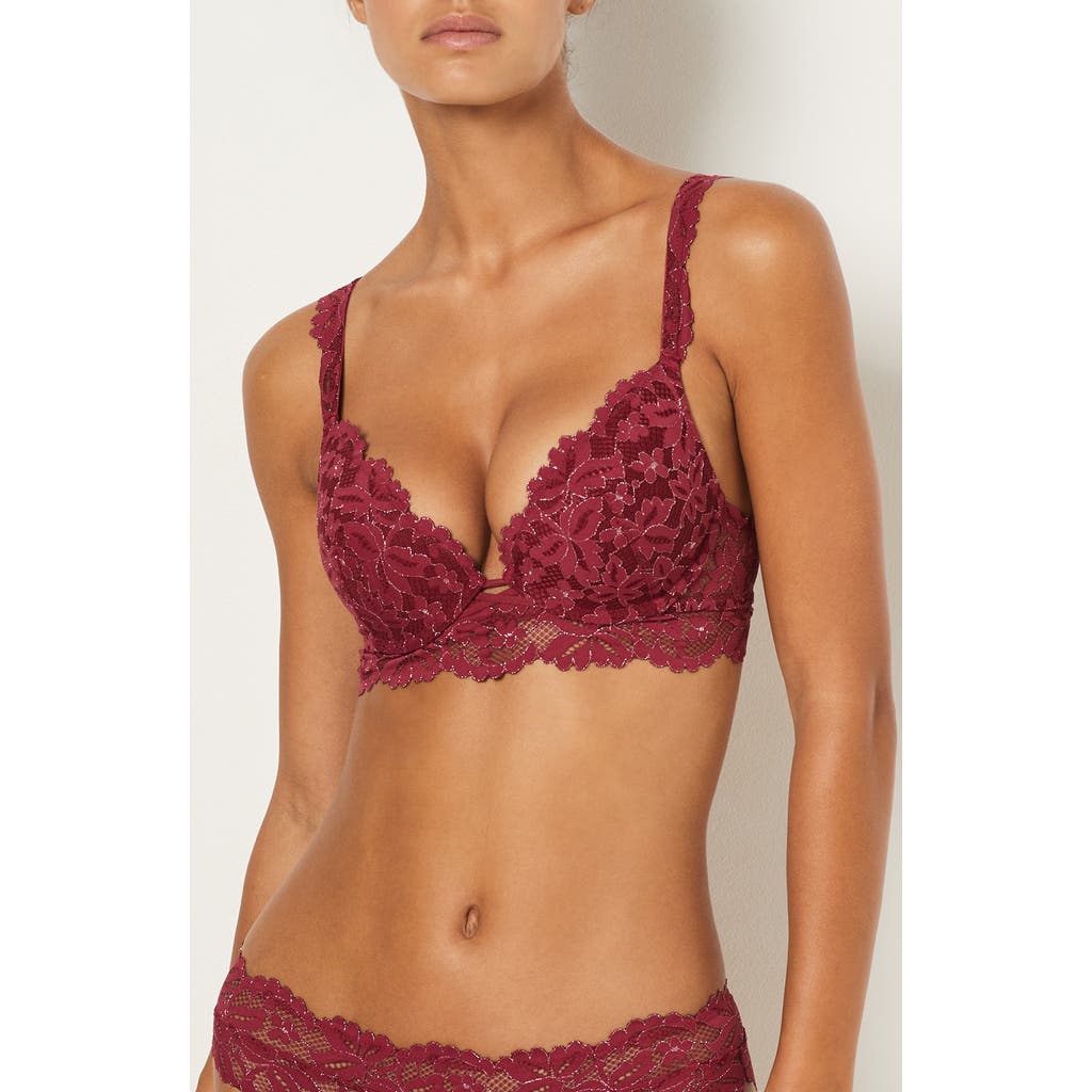 Etam Legende Lace Unerwire Bra In Copper