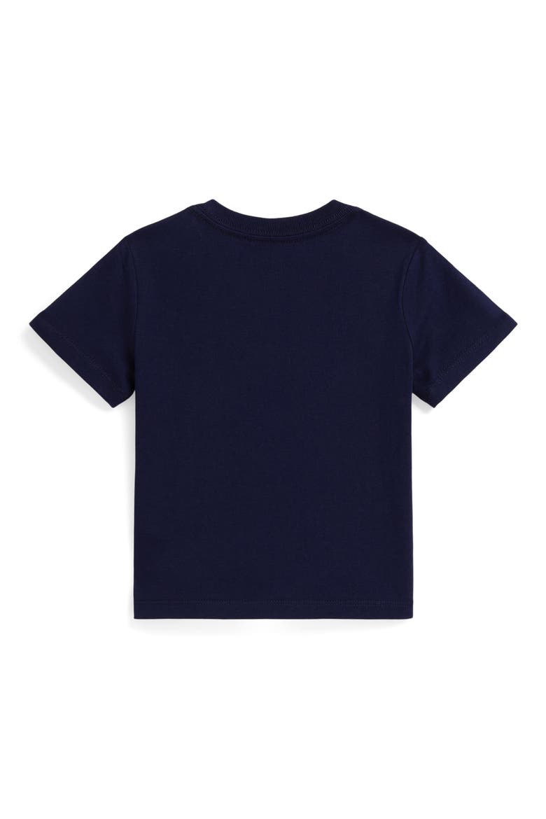 Polo Bear Cotton Graphic T-Shirt, Alternate, color, BEARNAVY
