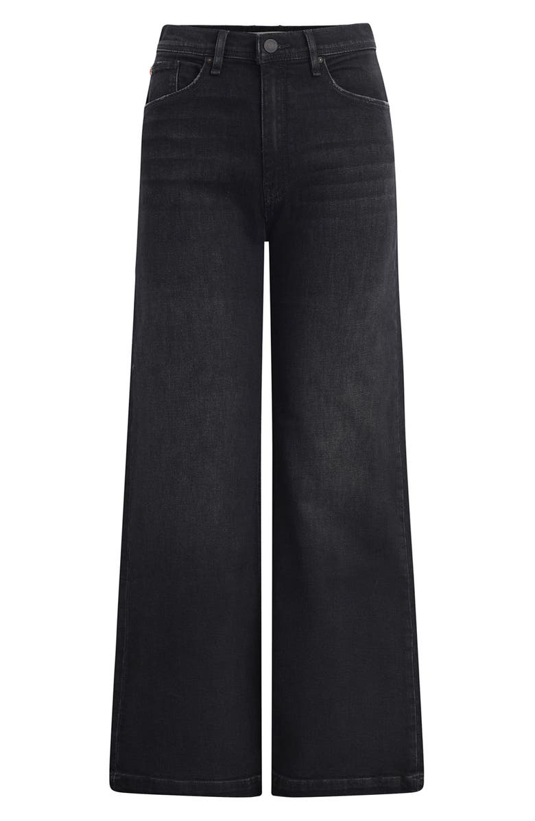 Hudson Jeans Jodie High Waist Super Wide Leg Jeans, Alternate, color, Ghost