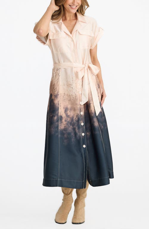 Brave + True Brave+true Portia Maxi Shirtdress In Multi