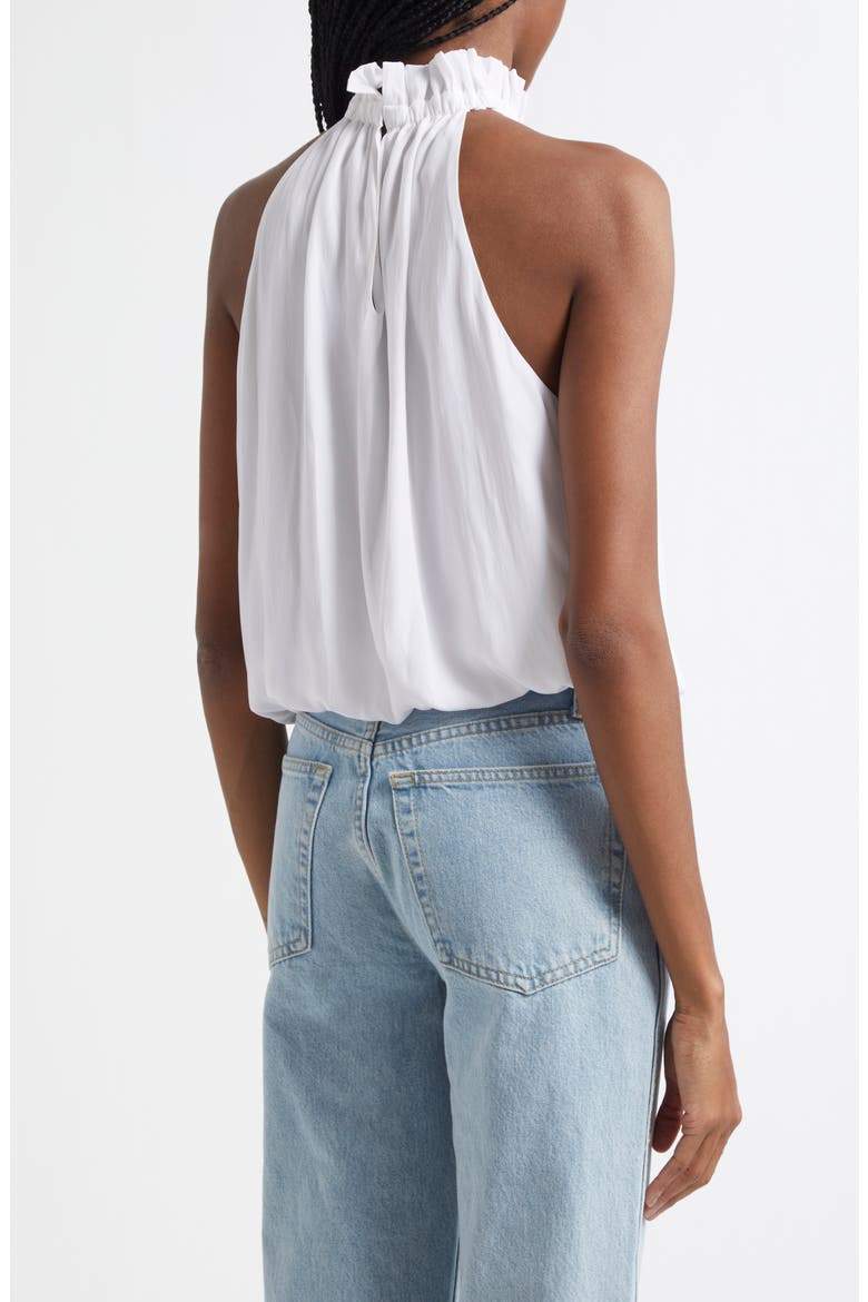 Rowan Ruffle Collar Sleeveless Top, Alternate, color, IVORY