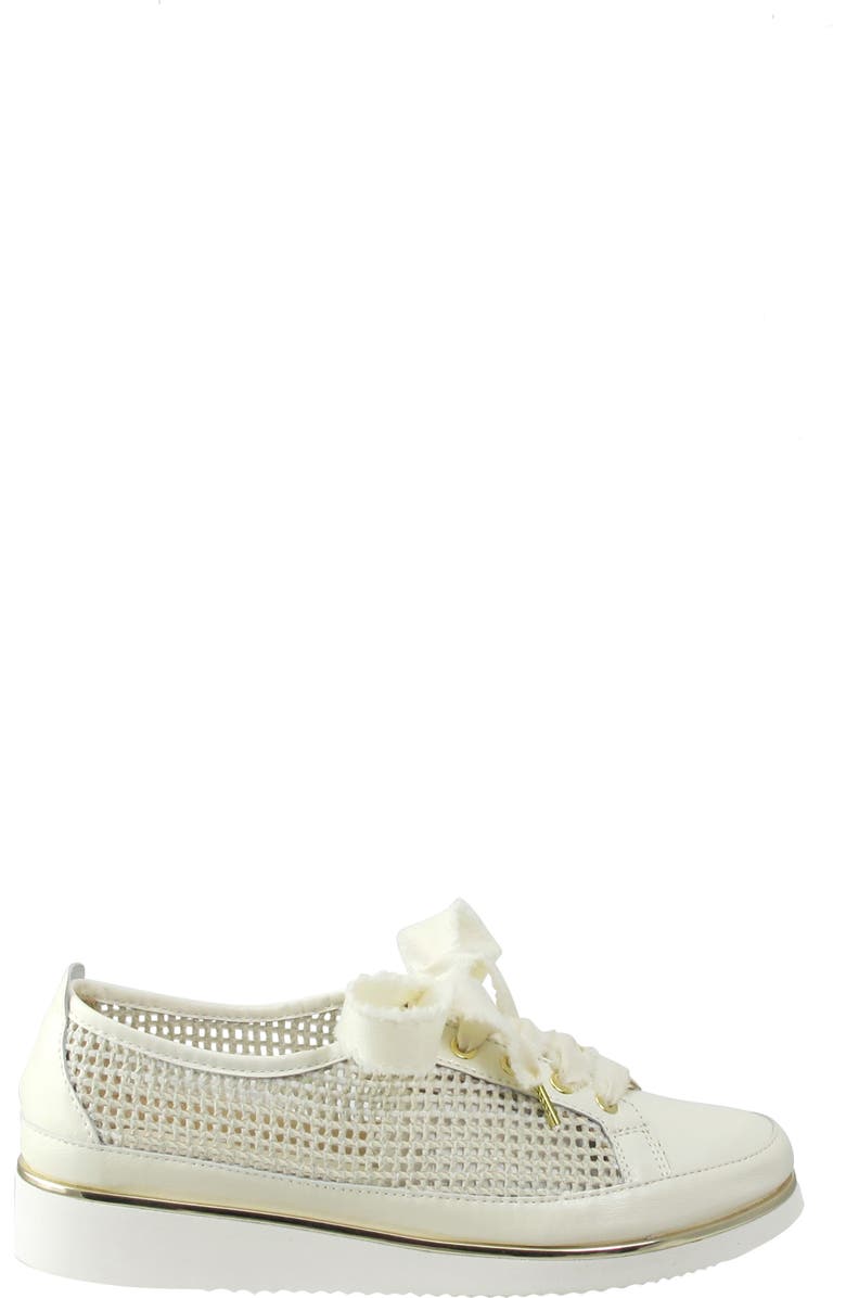 Ron White Novalee Woven Raffia Sneaker, Alternate, color,