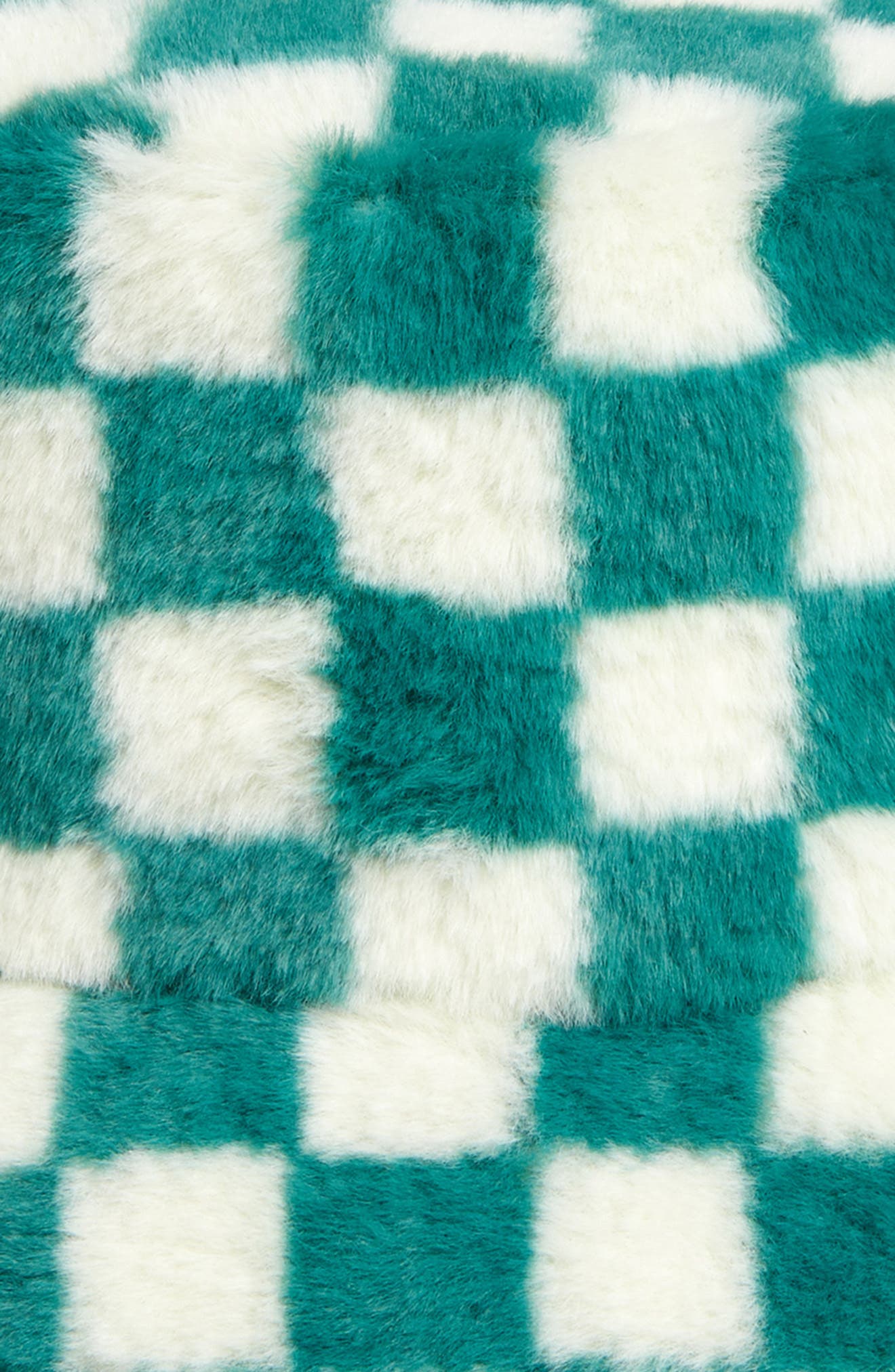 Rainbow Unicorn Birthday Surprise Checkerboard Faux Fur Bucket Hat ...