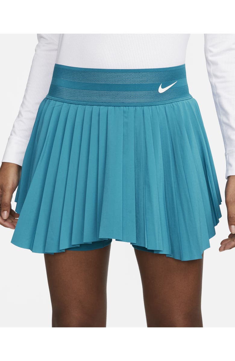 Nike Court Dri-FIT Slam Pleated Handkerchief Hem Skort, Alternate, color,