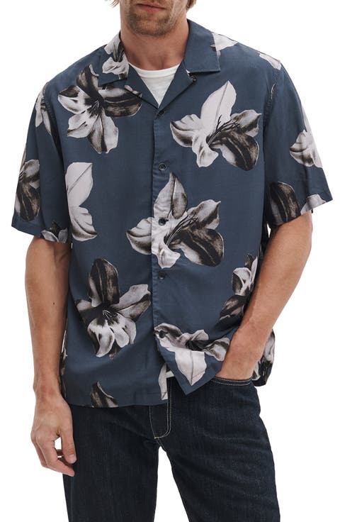 Avery Floral Camp Shirt