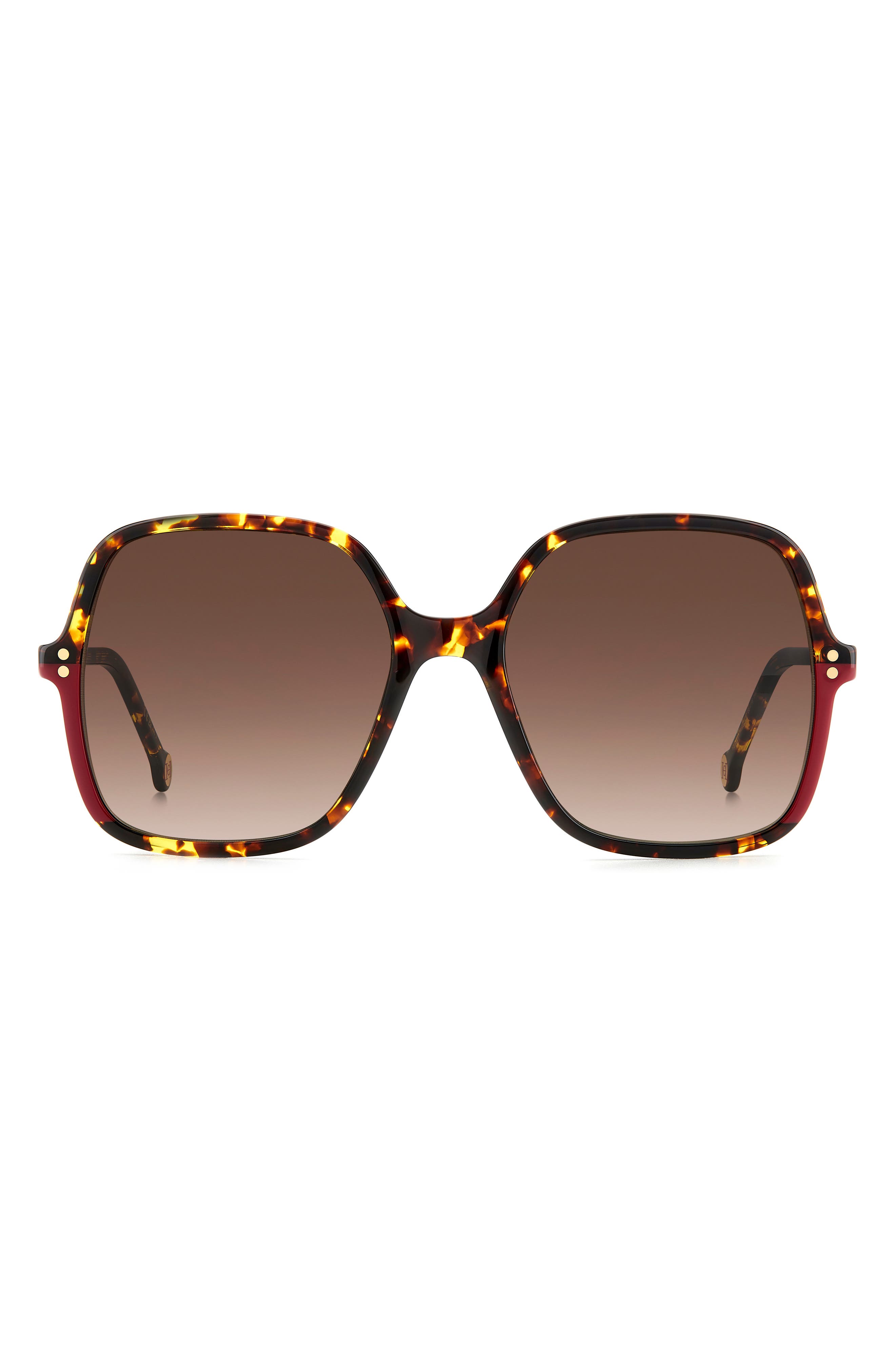 Carolina Herrera 56mm Butterfly Sunglasses