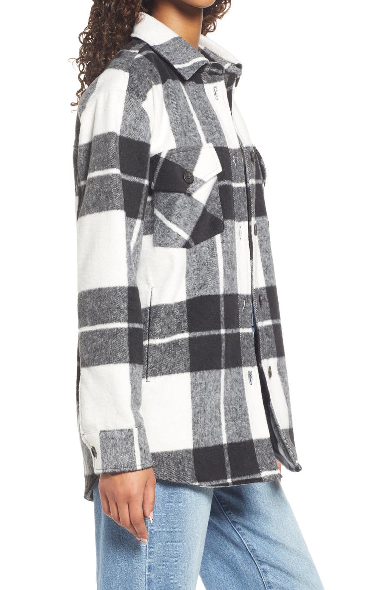 Thread & Supply Plaid Flannel Shacket, Alternate, color,
