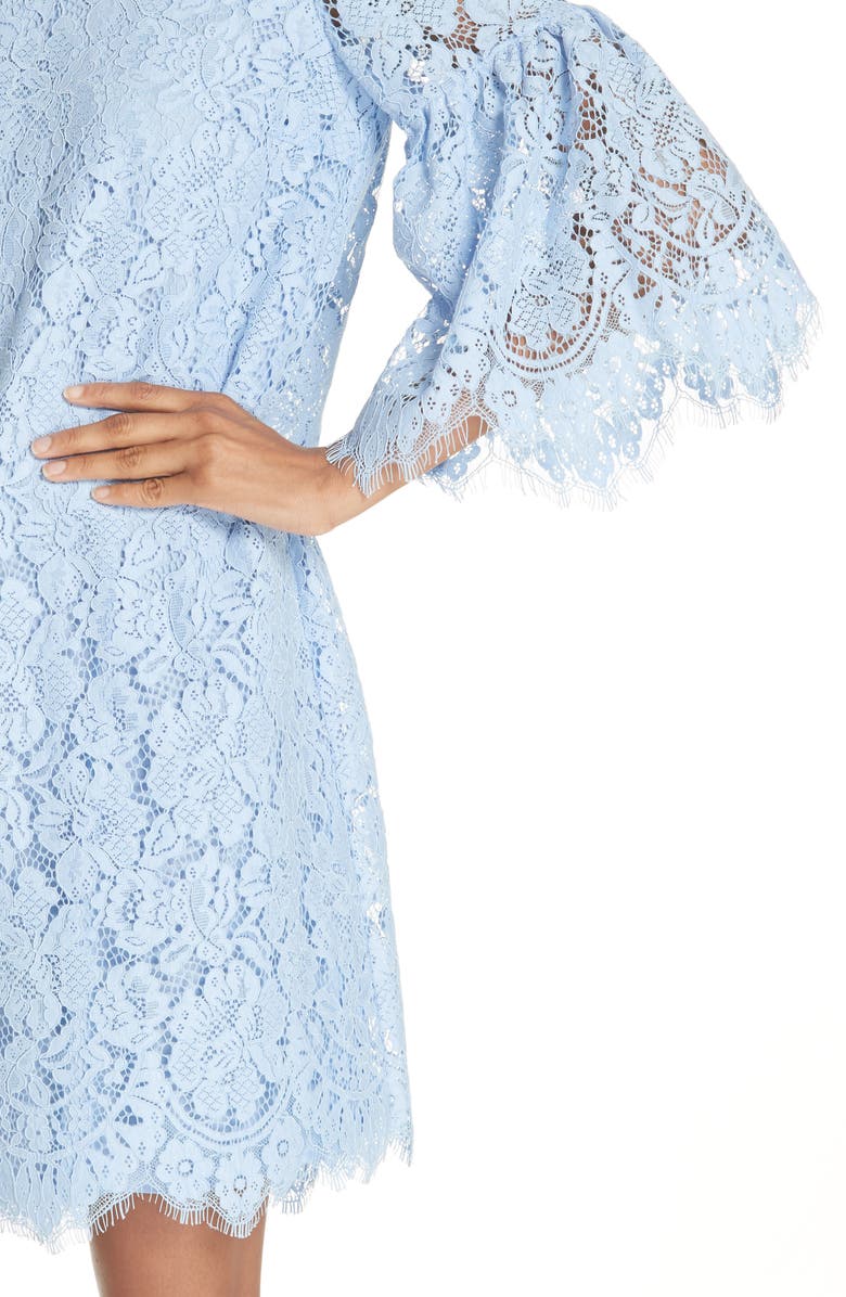 Ganni Jerome Lace Shift Dress, Alternate, color, 