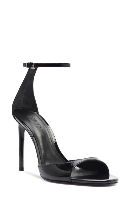 Schutz Ankle-strap Sandals In Black