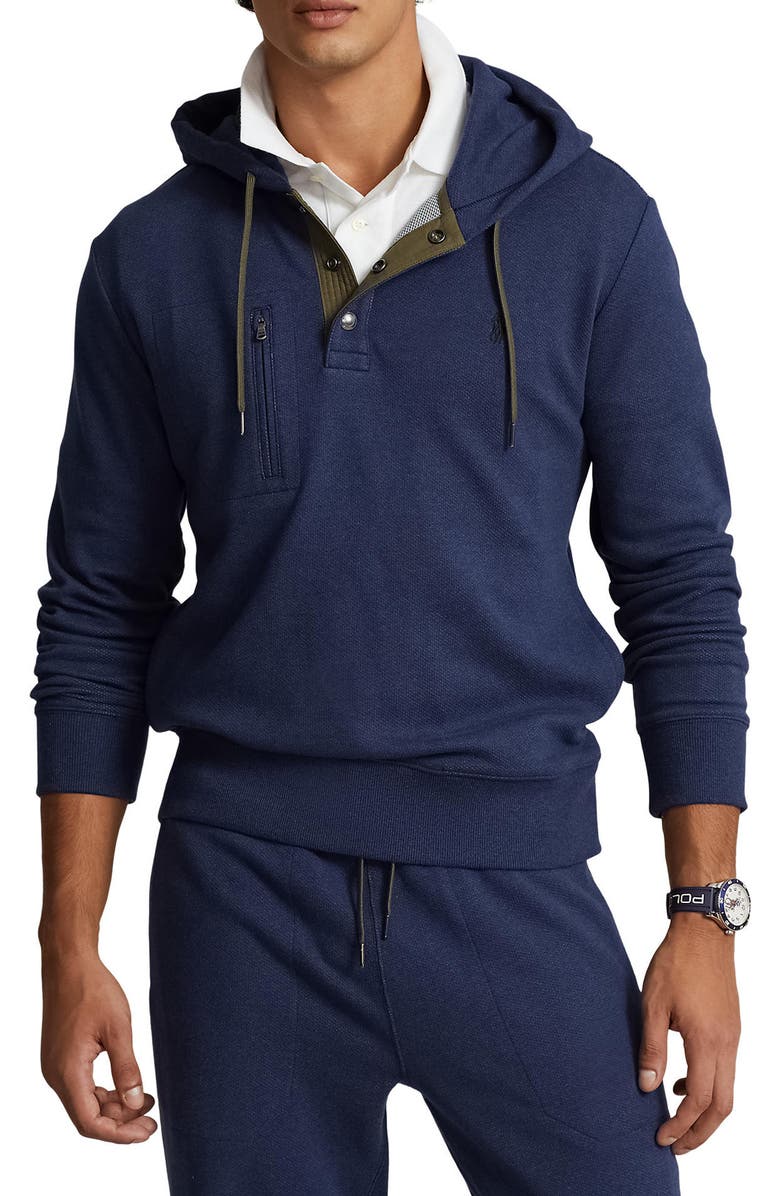 Polo Ralph Lauren Expedition Cotton Blend Terry Hoodie, Main, color,