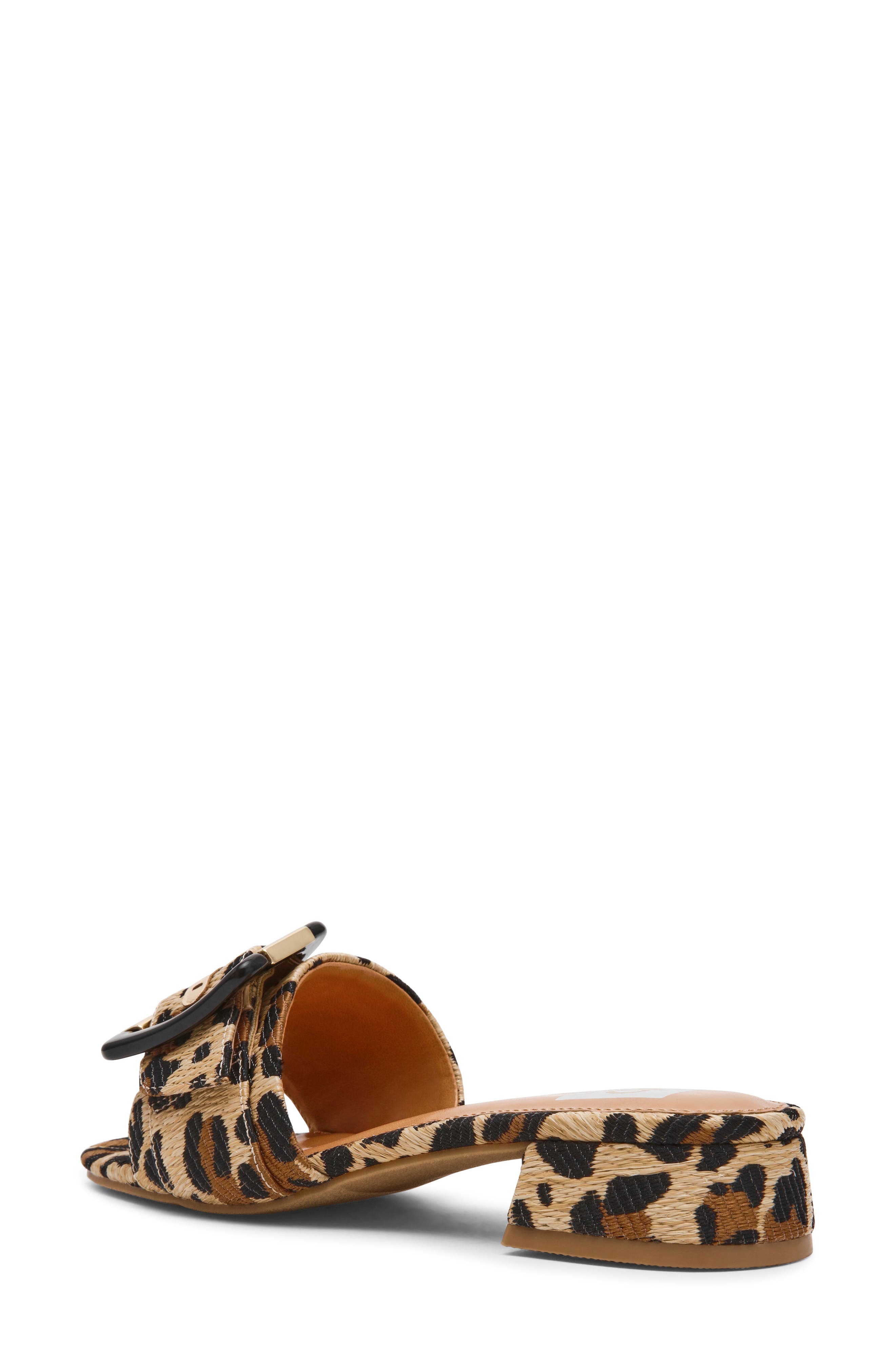 DV by Dolce Vita Neeva Woven Slide Sandal, Alternate, color, Leopard