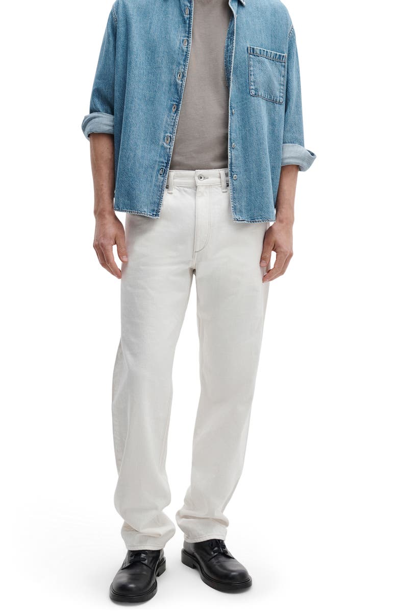 rag & bone Fit 4 Selvedge Straight Leg Jeans, Alternate, color, Silas