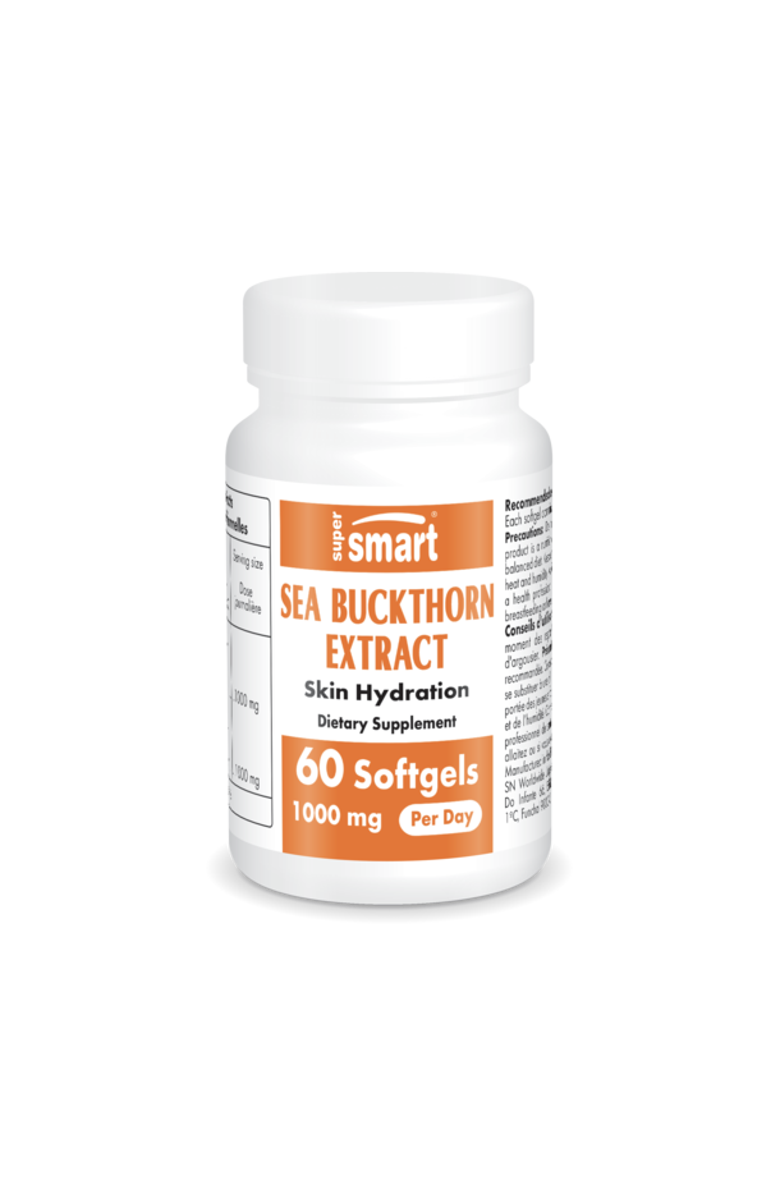 SuperSmart Sea Buckthorn Extract 1000mg, Main, color, 