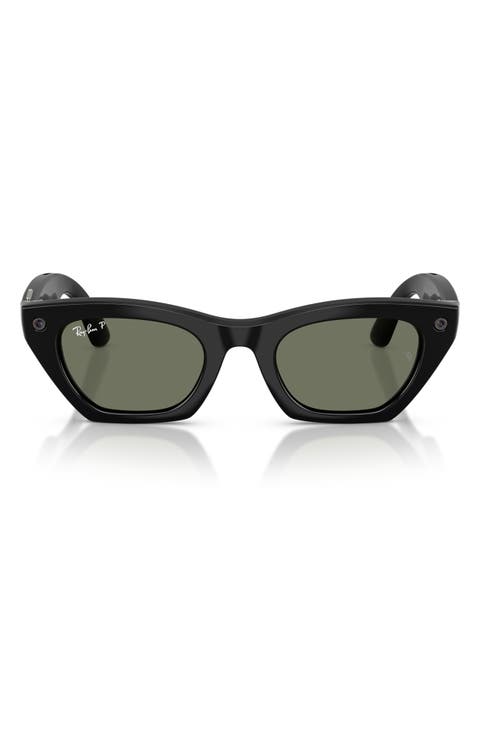 Meta Gen 3 Zena 49mm Polarized Cat Eye Sunglasses