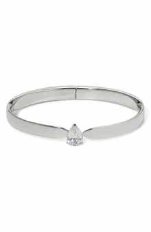 Nadri Farrah Cubic Zirconia Hinge Bracelet