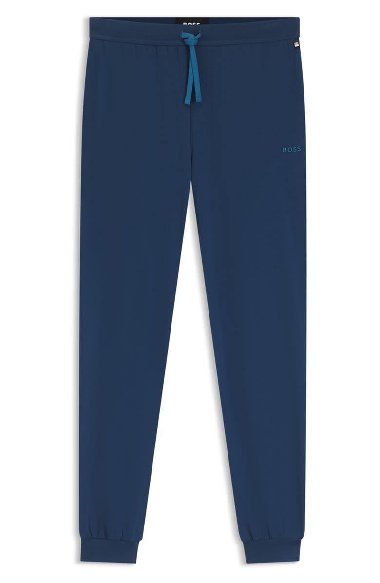 BOSS Mix Match Stretch Cotton Lounge Pants, Alternate, color, Open Blue
