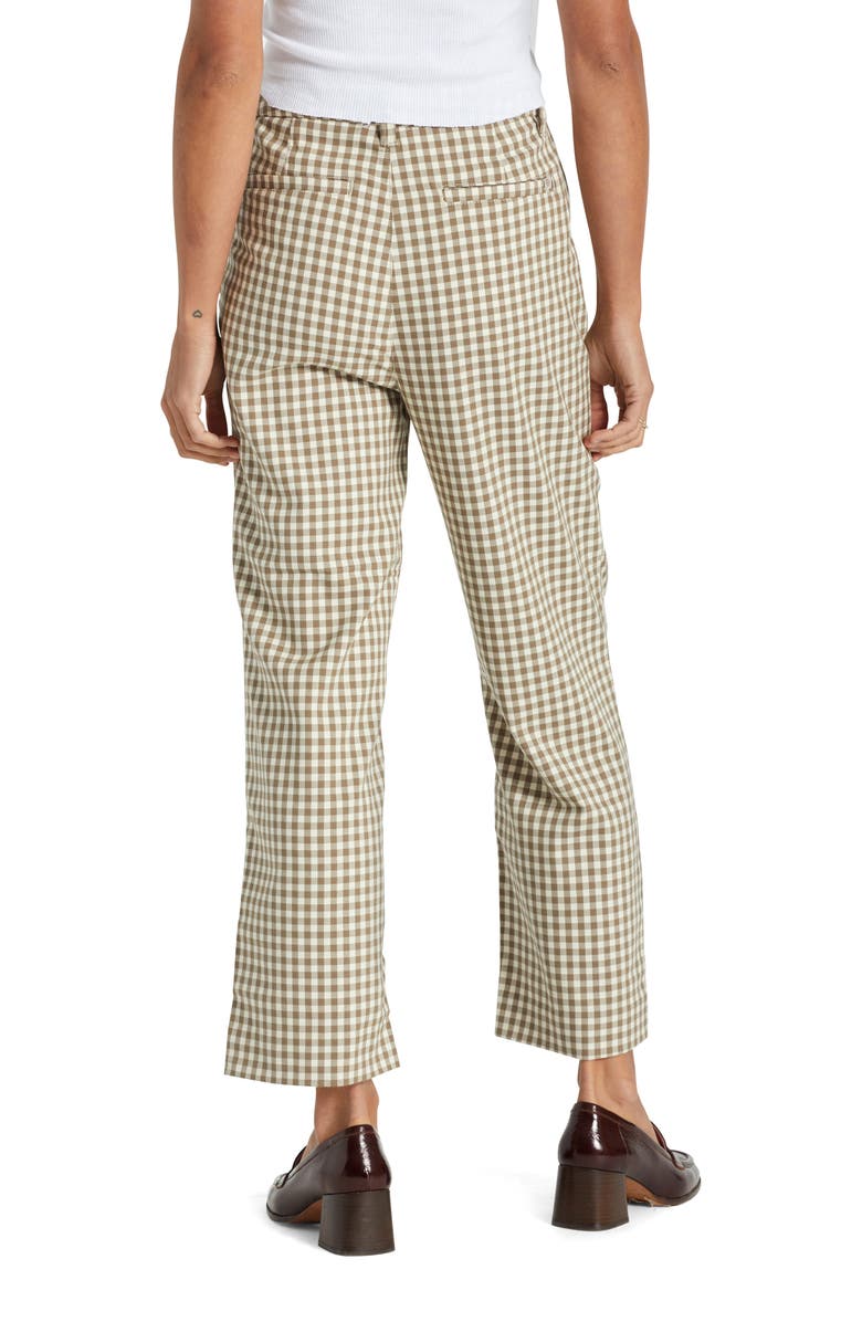Brixton Thurston Gingham Pants, Alternate, color, 
