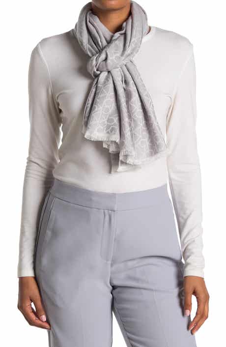 Calvin Klein CK Monogram Logo Pashmina