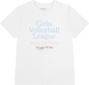 abercrombie kids Kids' Oversize Volleyball Graphic T-Shirt