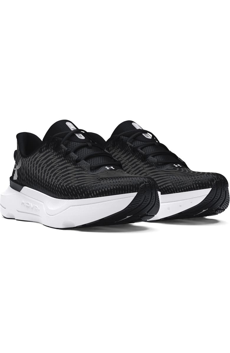 Under Armour Infinite Pro Sneaker, Main, color, Black/ White