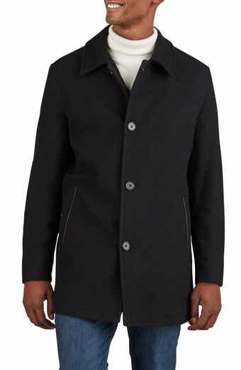 Cole Haan Signature Wool Blend Plush Car Coat