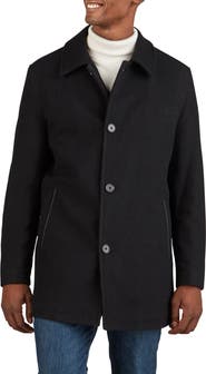 Cole Haan Signature Wool Blend Plush Car Coat