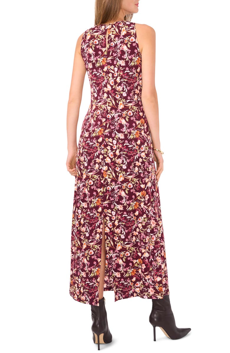 Vince Camuto Floral Print Sleeveless Maxi Dress, Alternate, color,