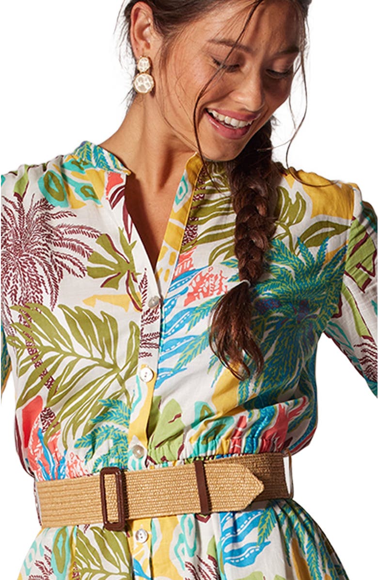 Tori Richard Pieces of Paradise Blaine Dress, Main, color, 