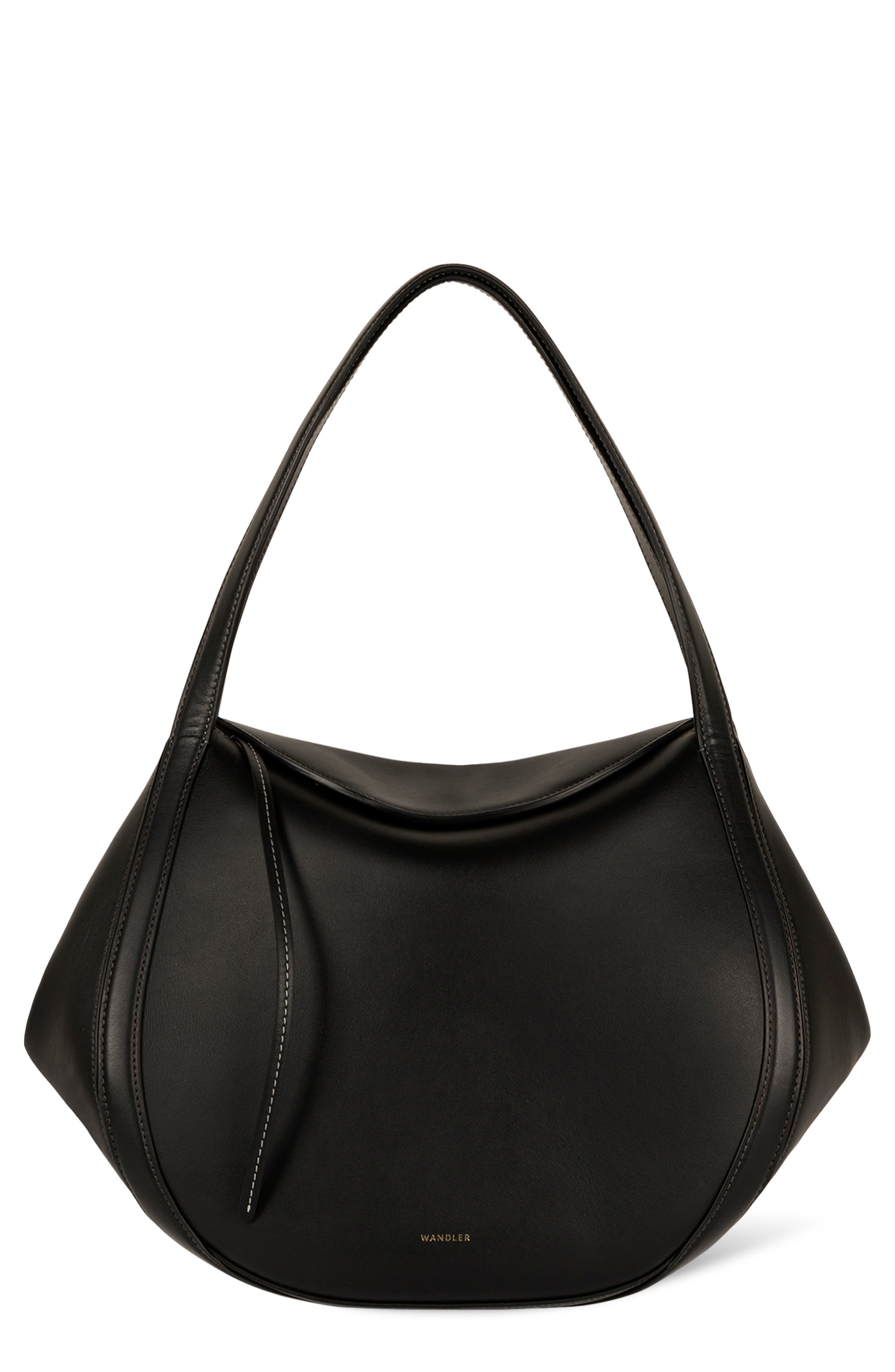 Wandler Lin Leather Hobo Bag, Main, color, 