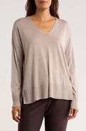 Eileen Fisher V-Neck Wool Sweater