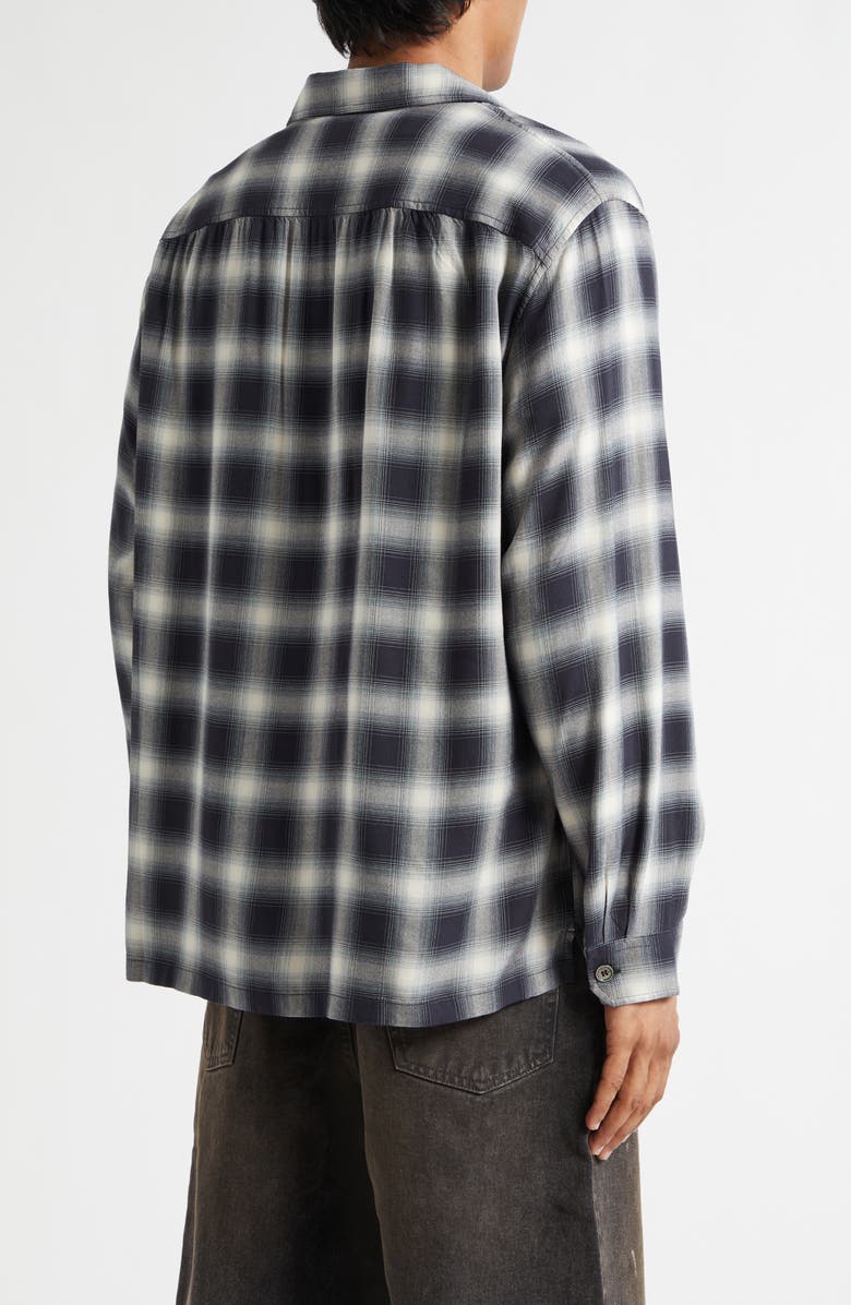 OUR LEGACY Every Check Button-Up Shirt, Alternate, color, Reno Cowboy Viscose