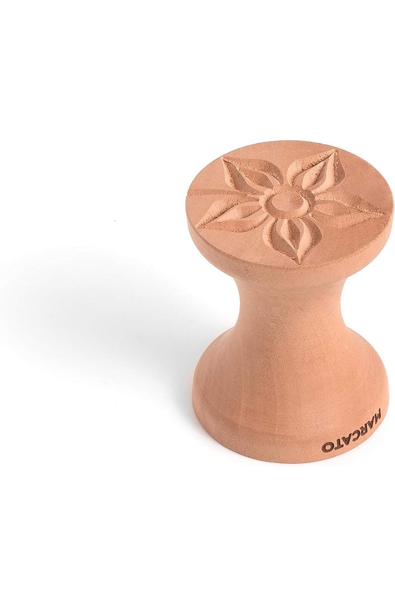 Marcato Corzetto Dual Stamp, Made in Italy, Flower and Double Star, Main, color, Tan