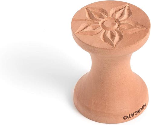 Marcato Corzetto Dual Stamp, Made In Italy, Flower And Double Star